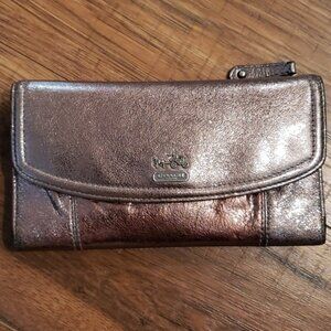 COACH Madison Rose Gold Bifold Wallet